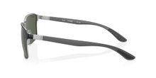 Ray-Ban Sonnenbrille RB3721 914471 (Glasfarbe: dunkelgrün) schwarz/silber - 1 Brille
